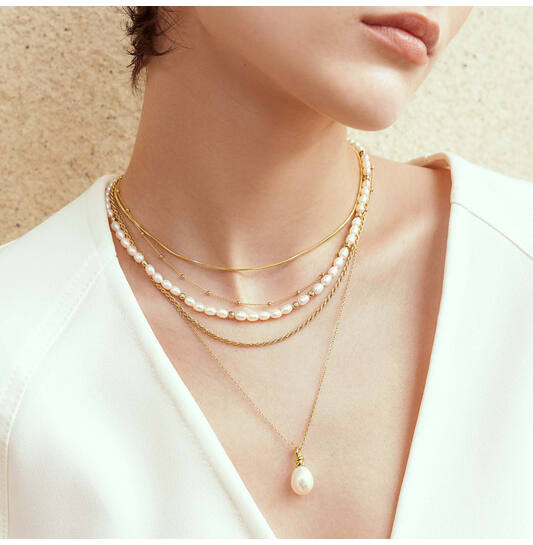  Chic Creator - Silver / 14kt GP - Pearl
